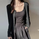 さらっと羽織れて着まわしやすい、ベーシックなクルーネック春カーディガン 春 春服 | maison de LATIR | 詳細画像3 