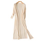 軽やかな透け感で上品に決まるシアー春夏カーディガン 薄手 七分袖 | maison de LATIR | 詳細画像6 