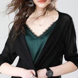 軽やかな透け感で上品に決まるシアー春夏カーディガン 薄手 七分袖 | maison de LATIR | 詳細画像8 