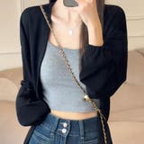 軽やかな透け感とゆったりシルエットで抜け感をまとうシアー春夏カーディガン 薄手 … | maison de LATIR | 詳細画像2 