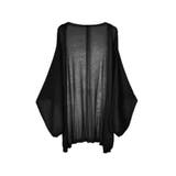 軽やかな透け感とゆったりシルエットで抜け感をまとうシアー春夏カーディガン 薄手 … | maison de LATIR | 詳細画像8 