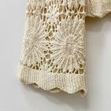 着まわし力抜群のクロシェカーデ トップス Vネック | maison de LATIR | 詳細画像12