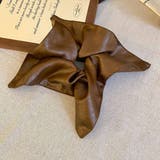 後ろ姿を華やかにするシュシュ 上品 ツヤ感 | maison de LATIR | 詳細画像8 