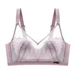 ピンク | 華やかさと機能性が両立したブラジャー 軽さ 透け感 | maison de LATIR