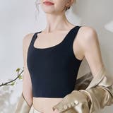 肌になじむフィット感のカップ付きインナー ブラ トップス | maison de LATIR | 詳細画像2 