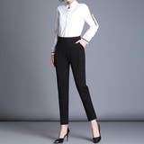 上品で動きやすいスラックス 上質 パンツ | maison de LATIR | 詳細画像6 