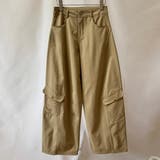 ボリューム感が可愛い、今っぽく決まるワイドカーゴパンツ 夏服 レディース | maison de LATIR | 詳細画像8