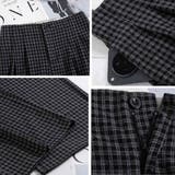 軽やかで快適に着こなせるワイドパンツ フルレングス チェック柄 | maison de LATIR | 詳細画像13