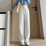 動きやすさも今っぽさもちょうどいいスエットスラックス ラガー 立体感 | maison de LATIR | 詳細画像5 