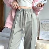 動きやすさも今っぽさもちょうどいいスエットスラックス ラガー 立体感 | maison de LATIR | 詳細画像10 