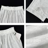 ラクなのに今っぽい。頼れるレイヤード調レースワイドパンツ ボトム フルレングス | maison de LATIR | 詳細画像8 