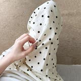 さらりと纏う、抜け感ナチュラル。リネンドットパンツ ワイドパンツ レディース | maison de LATIR | 詳細画像6