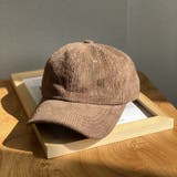 ブラウン | 大人カジュアルコーデにおすすめ コーデュロイキャップ ユニセックス | maison de LATIR