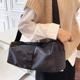 ブラック | カジュアルで使いやすいメッセンジャーバッグ カジュアル 大きめ | maison de LATIR