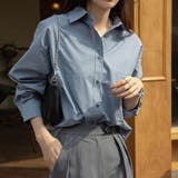ライトブルー | オーバーサイズシャツ トップス シャツ | maison de LATIR