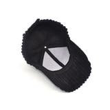 コーデのアクセントになるストライプデザインコーデュロイキャップ 冬 帽子 | maison de LATIR | 詳細画像8 