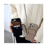 ポケットが付いた便利なショルダーコード付きスマホケース 斜め掛け お財布 | maison de LATIR | 詳細画像3