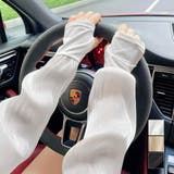 大人かわいい運転や外出時のUV対策アームカバー 透明感 シアー | maison de LATIR | 詳細画像1
