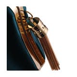 フロントのクロスデザインが上品なビーズタッセル付きクラッチバッグ ミニバッグ | maison de LATIR | 詳細画像9