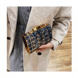 華やかで存在感のあるスクエアパーティバッグ アクリルスクエアバッグ クラッチバッグ | maison de LATIR | 詳細画像3