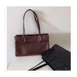 高級感のあるフェイクレザーを使用したトートバッグ キレイめ かっちり | maison de LATIR | 詳細画像6 