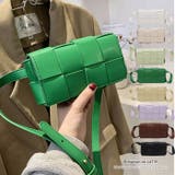 センスが光る大人ラインのボディバッグ フェイクレザー ショルダーバッグ | maison de LATIR | 詳細画像1