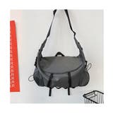 メンズ感が可愛いビッグショルダーバッグ メッセンジャーバッグ メンズも使える | maison de LATIR | 詳細画像10