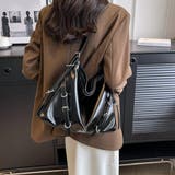 書類もしっかり入れられるベルトデザイン2WAYショルダーバッグ A4サイズ | maison de LATIR | 詳細画像2