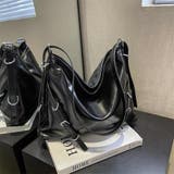 書類もしっかり入れられるベルトデザイン2WAYショルダーバッグ A4サイズ | maison de LATIR | 詳細画像5