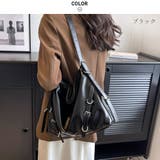 書類もしっかり入れられるベルトデザイン2WAYショルダーバッグ A4サイズ | maison de LATIR | 詳細画像13