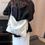 書類もしっかり入れられるベルトデザイン2WAYショルダーバッグ A4サイズ | maison de LATIR | 詳細画像15