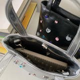 大人可愛いコーデを輝かせるビジュー付き2WAYハンドバッグ チェーンバッグ | maison de LATIR | 詳細画像12