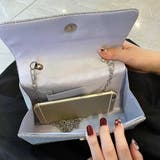 煌めくビジューでドレスと相性抜群のビジュークラッチバッグ ハンドバッグ パーティー | maison de LATIR | 詳細画像8