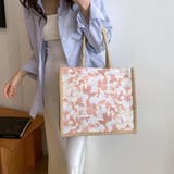 コーデに華やかさを添える、上品ボタニカル柄トートバッグ 花柄 大容量 | maison de LATIR | 詳細画像10