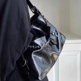 シーズンレスに使えるミニチェーンバッグ付きショルダーバッグ トートバッグ | maison de LATIR | 詳細画像2