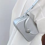 シルバー | ハートのついたコロンと可愛いショルダーバッグ 2way ハート | maison de LATIR