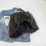 コーデのワンポイントにぴったりなヒョウ柄BIGトートバッグ 大きな開口部 肩掛け | maison de LATIR | 詳細画像10 