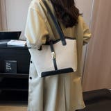 大容量キャンバスショルダートート バッグ トートバッグ | maison de LATIR | 詳細画像2 