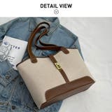 大容量キャンバスショルダートート バッグ トートバッグ | maison de LATIR | 詳細画像8 