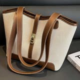 大容量キャンバスショルダートート バッグ トートバッグ | maison de LATIR | 詳細画像18 