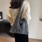 キラキラニットトートバッグ トートバッグ ラメシャギーニット | maison de LATIR | 詳細画像3 