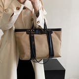 大容量2wayトートバッグ ハンドバッグ 肩掛け | maison de LATIR | 詳細画像3 