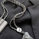 リボン付きフェイクレザーのチェーンショルダー ショルダーバッグ リボン | maison de LATIR | 詳細画像14