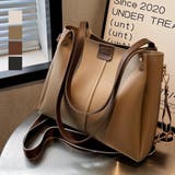 maison de LATIR（メゾン） | A4サイズ対応の大容量トートバッグ トートバッグ 2way A4サイズ対応 ファスナー仕様 OL 学生 通勤 通学 お仕事バッグ 肩掛け 斜め掛け ストラップ付 長さ調整可 オールシーズン レディース 大容量