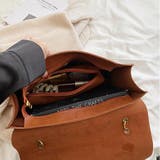 シンプルなデザインで長く愛用できるショルダーバッグ 鞄 ゴールドボタン | maison de LATIR | 詳細画像16