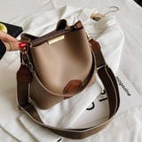 ブラウン | ファスナー付きポケットもあり収納力抜群のショルダーバッグ | maison de LATIR