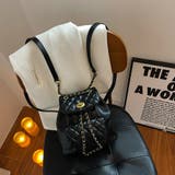 フォルムが可愛い2wayリュック チェーンショルダーバッグ 高見え | maison de LATIR | 詳細画像3