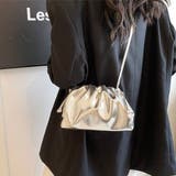 シーズンレスに活躍する巾着ショルダーバッグ 鞄 ファッション雑貨 | maison de LATIR | 詳細画像5 