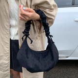 ブラック | 秋冬コーデを格上げスエードシャーリングバッグ 鞄 バッグ | maison de LATIR