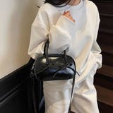 ブラック | 小さくても頼れる、大人かわいいリボンショルダーバッグ 鞄 ファッション雑貨 | maison de LATIR